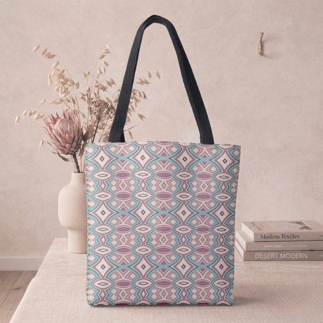Tote Bag Douce symétrie diamant et ovale (Créateur téléchargé)