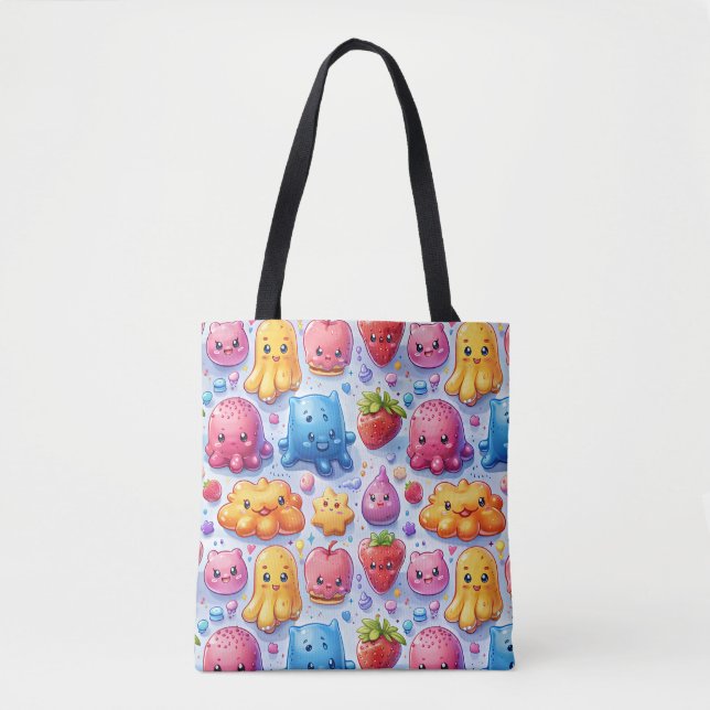 Tote Bag Douceurs gaies et amusantes (Devant)