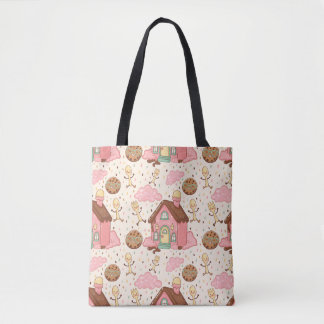 Tote Bag Doux motif de jardin