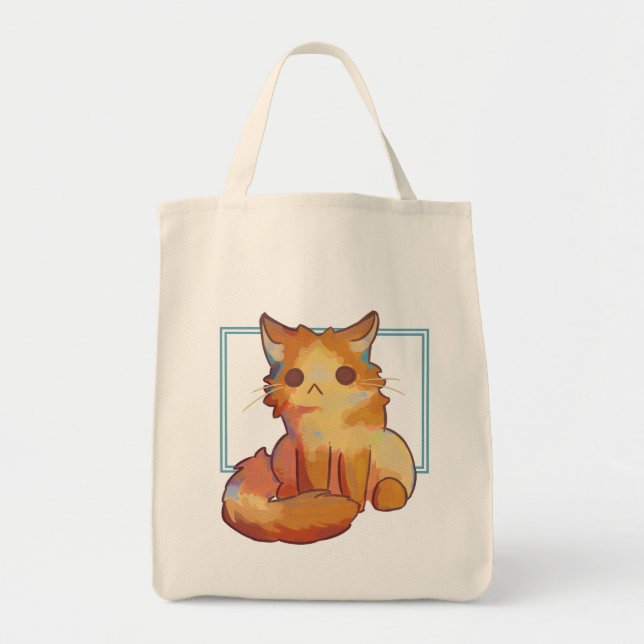 Tote Bag Doux petit chat, minou (Devant)