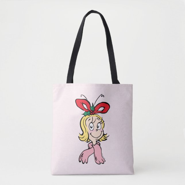 Tote Bag Doux Portrait de Cindy Lou Who (Devant)