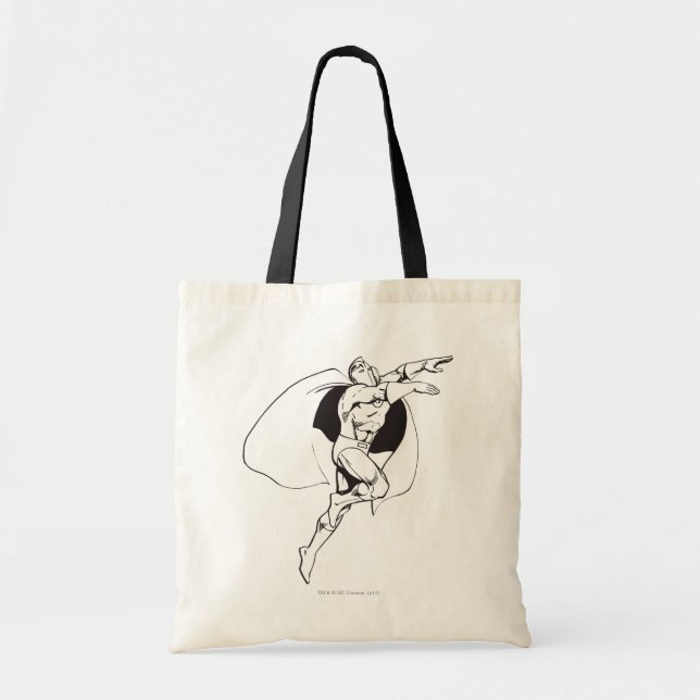 Tote Bag Dr. Fate Soaring Outline (Devant)