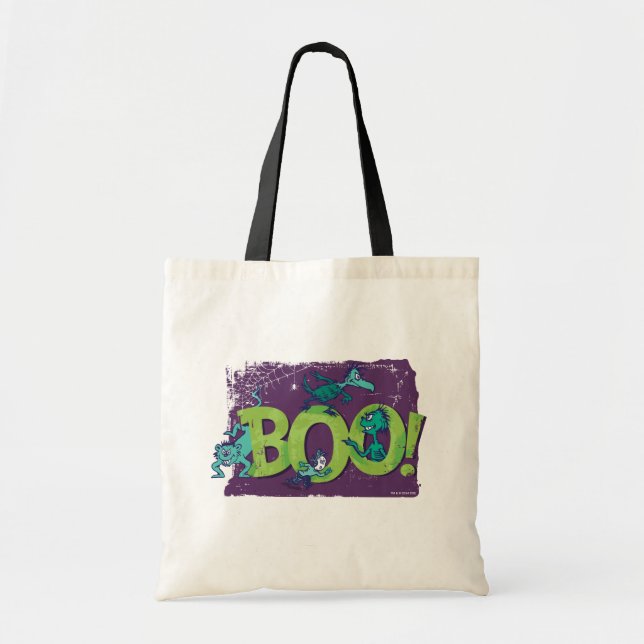 Tote Bag Dr. Seuss | BOU ! Graphique Halloween (Devant)