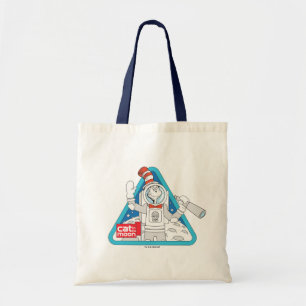 Tote Bag Dr Seuss   Cat in the Moon Outer Space Graphic