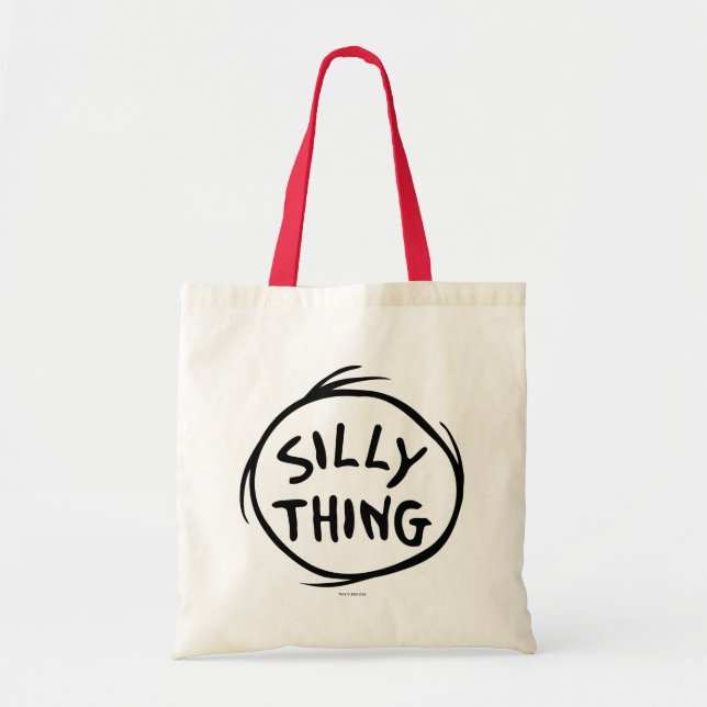 Tote Bag Dr Seuss | Chose 1 Chose 2 - Chose stupide (Devant)