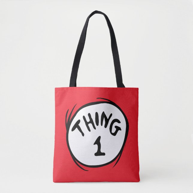 Tote Bag Dr. Seuss | Chose Un Chose Deux - Chose Un (Devant)