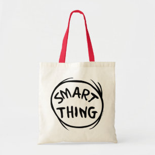 Tote Bag Dr Seuss   Chose Une Deux - Chose Intelligente