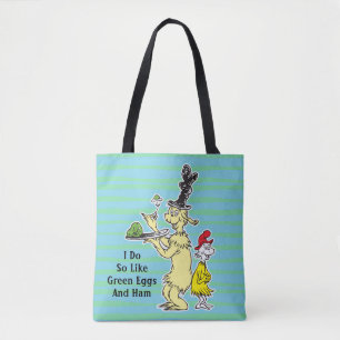 Tote Bag Dr. Seuss   Green Eggs and Ham   Friend & Sam-I-Am