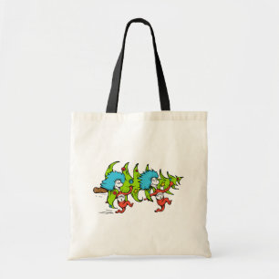 Tote Bag Dr. Seuss Grinch Thing One et Thing Two Noël