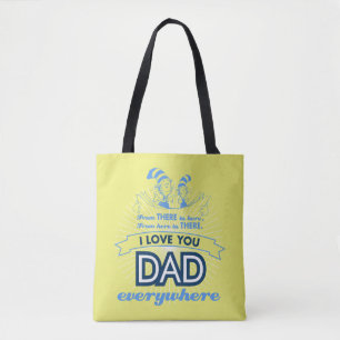 Tote Bag Dr Seuss   Je t'aime Papa partout