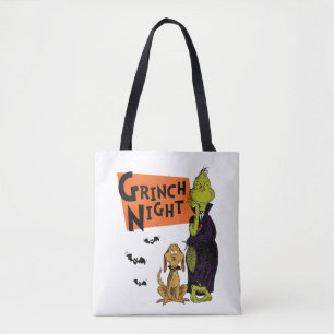 Tote Bag Dr. Seuss La Nuit du Grinch Halloween Graphique
