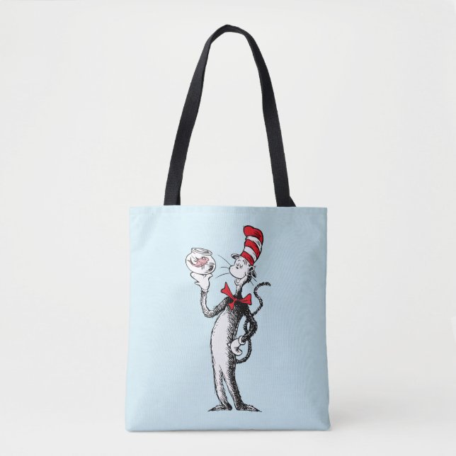 Tote Bag Dr. Seuss | Le Chat Chapeauté & Krinklebine (Devant)