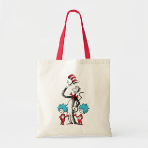 Tote Bag Dr. Seuss Le Chat dans le Chapeau, Chose Un et C