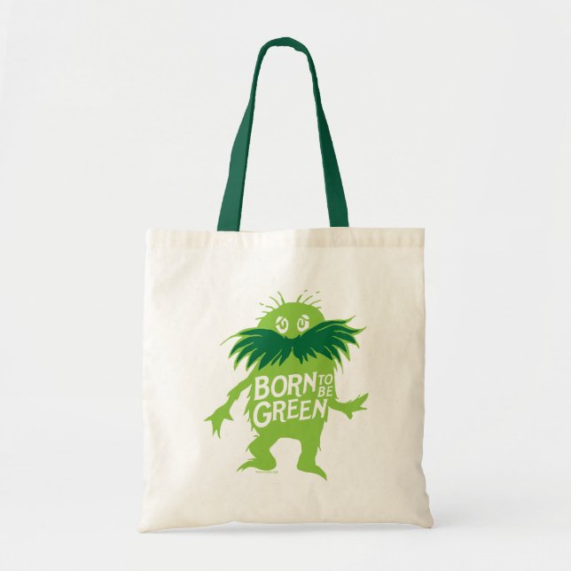 Tote Bag Dr Seuss | Lorax - Né Pour Être Vert (Devant)