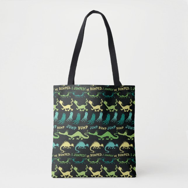 Tote Bag Dr. Seuss | modèle Halloween "Bump Jump" (Devant)