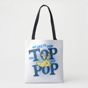 Tote Bag Dr. Seuss Nous aimons sauter sur Pop