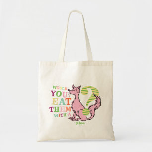 Tote Bag Dr Seuss Voudriez-Vous Les Manger Avec Un Renard