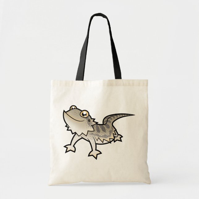 Tote Bag Dragon barbu de bande dessinée/dragon de Rankin (Devant)