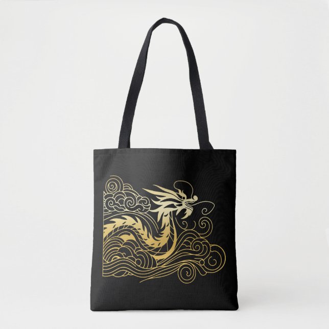 Tote Bag Dragon chinois (Devant)