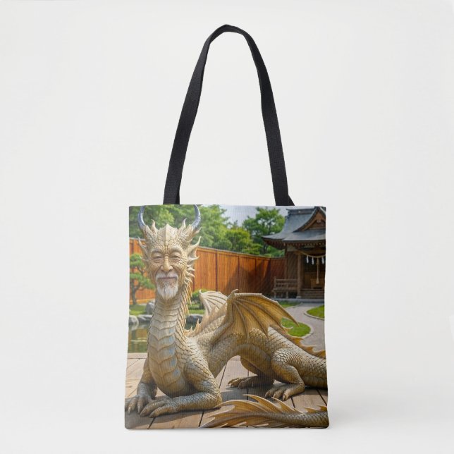 Tote Bag Dragon de l'Équilibre (Devant)