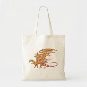 Tote Bag Dragon de mosaïque Extraordinaire