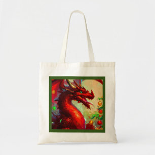Tote Bag Dragon de Noël 1