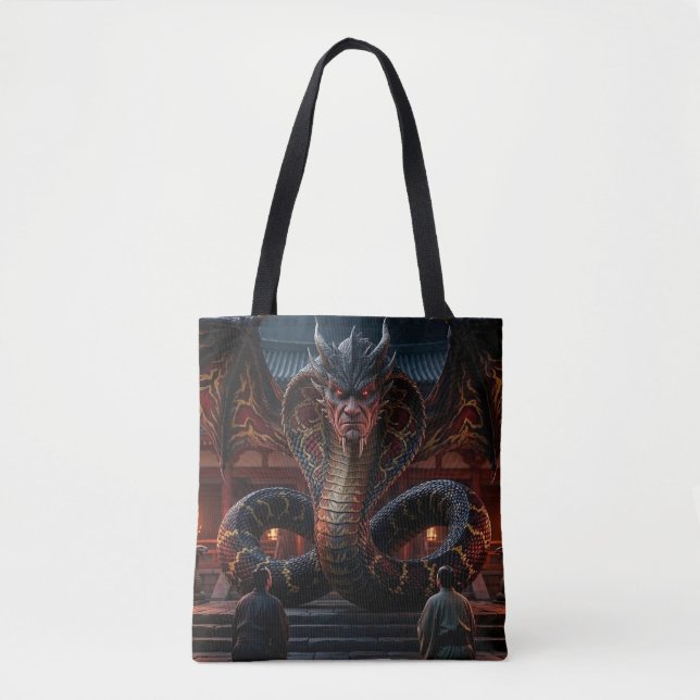 Tote Bag Dragon de Pouvoir (Devant)