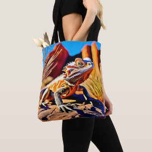 Tote Bag Dragon du désert