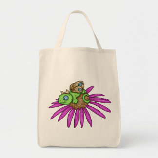 Tote Bag Dragon féerique sur un coneflower par Carrie