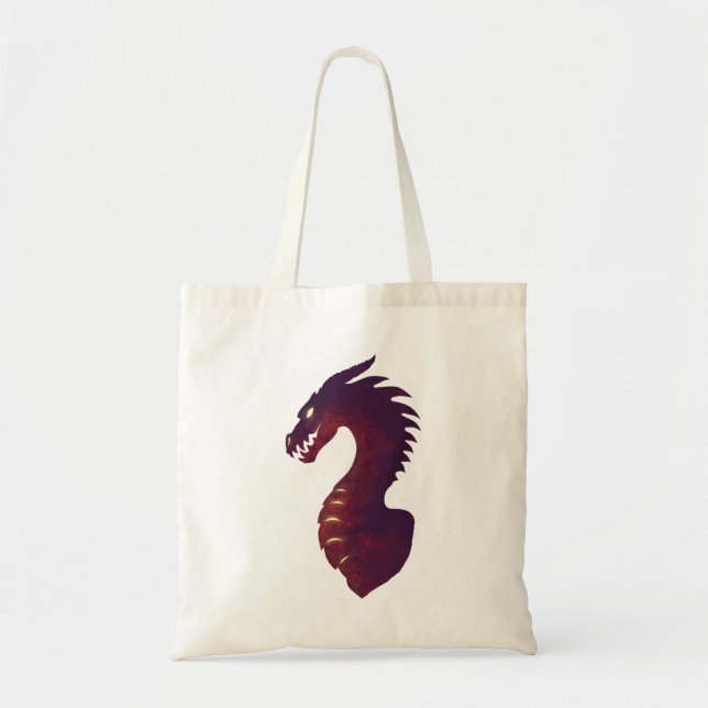 Tote Bag Dragon médiéval (Devant)
