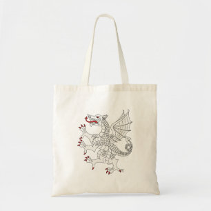 Tote Bag Dragon Rampant Argent