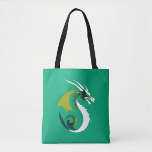 Tote Bag Dragon Vector Art Animal Moderne Ville Urbaine Gra