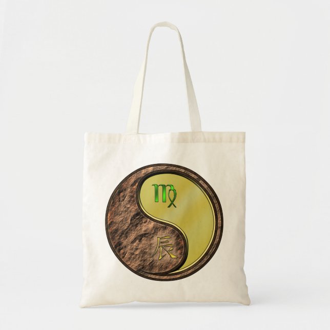 Tote Bag Dragon Virgo & Metal (Devant)