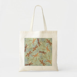 Tote Bag Dragonfly Dance Gold