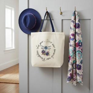 Tote Bag Dragonfly - esprit de nouvelles possibilités