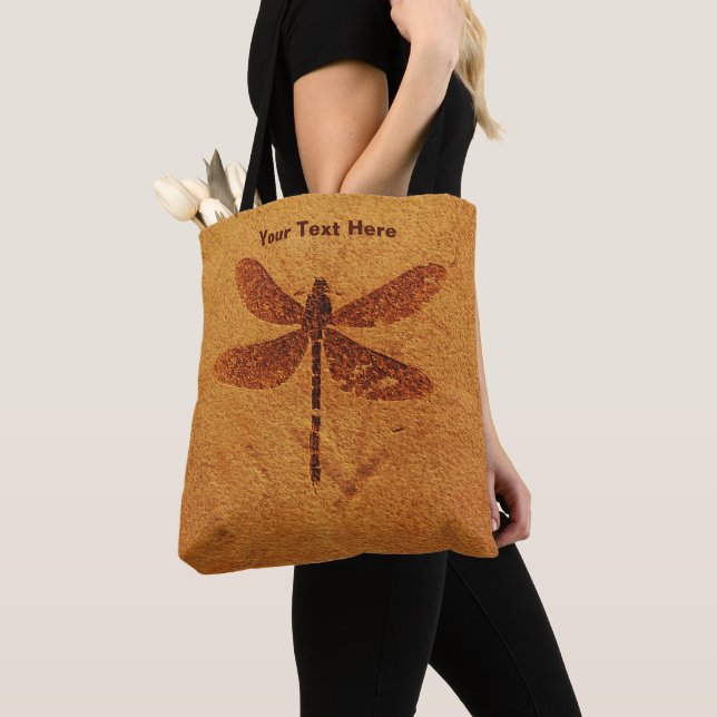 Tote Bag Dragonfly fossile (De près)