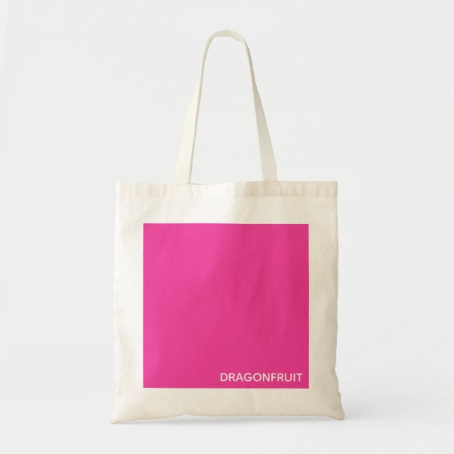 Tote Bag Dragonfruit pink color (Devant)