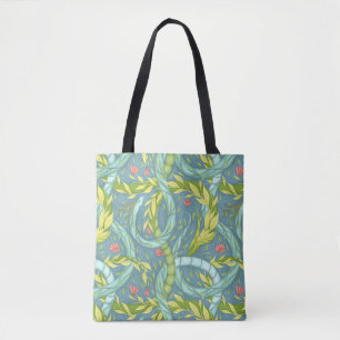 Tote Bag Dragons en bois