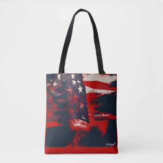 Tote Bag Drapeau à la mode patriotique Fourre-tout