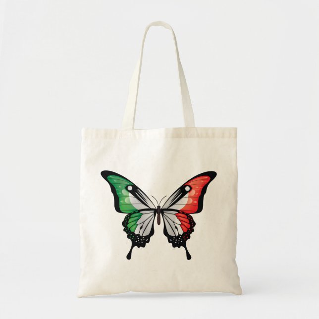 Tote Bag Drapeau à queue noire en Italie (Devant)