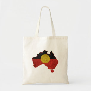 Tote Bag Drapeau aborigène en détresse