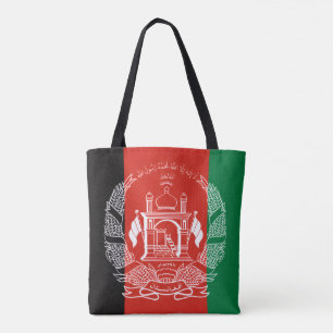 Tote Bag Drapeau afghan, Drapeau de l'Afghanistan