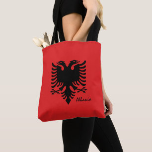 Tote Bag Drapeau albanais et mode albanaise/fans sportifs