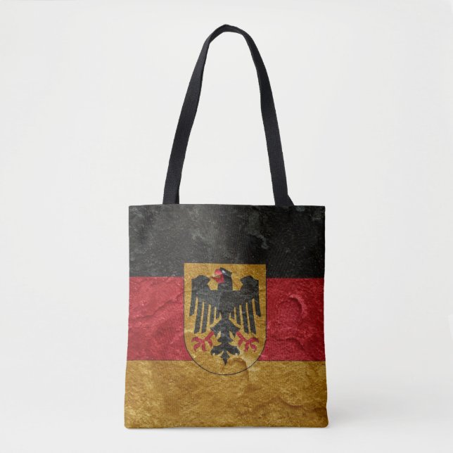 Tote Bag Drapeau allemand (Devant)