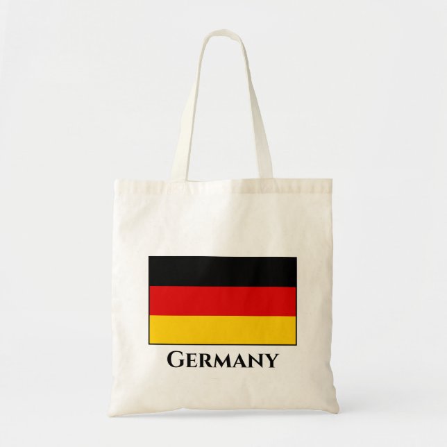 Tote Bag Drapeau allemand (Devant)