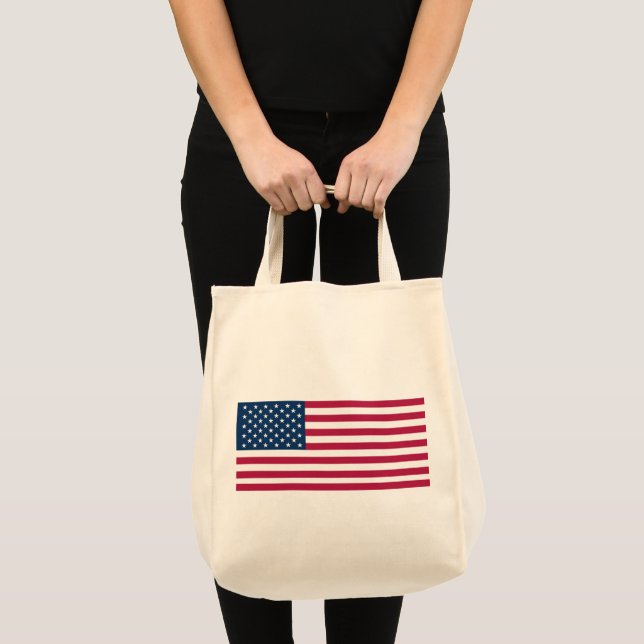 Tote Bag Drapeau américain (Devant (produit))