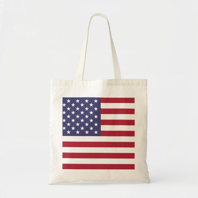 Tote Bag Drapeau américain (Devant)