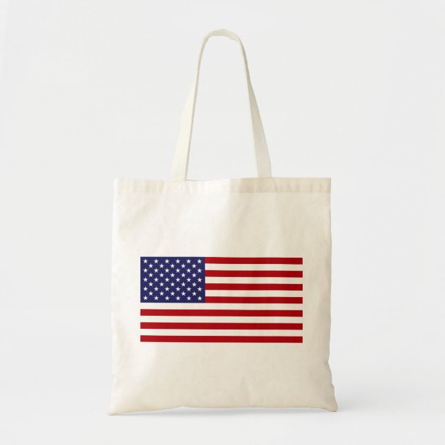Tote Bag Drapeau américain - bannière étoilée - vieille (Devant)