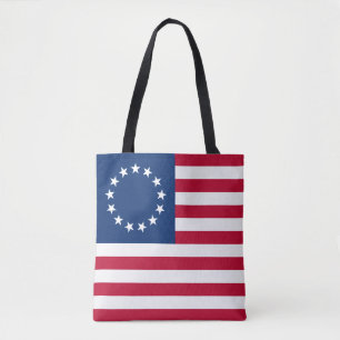 Tote Bag Drapeau américain Betsy Ross