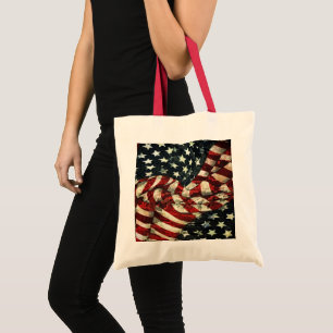 Tote Bag Drapeau américain-Camouflage par Shirley Taylor